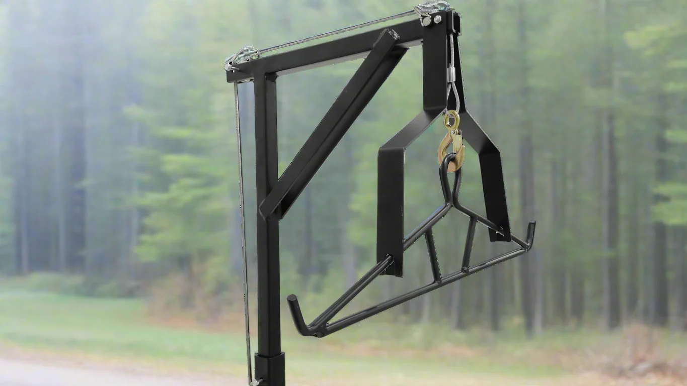 New Truck Hitch Game Winch Hoist – Heavy-Duty Hunting & Utility Lifting Tool 62604 - Image 4