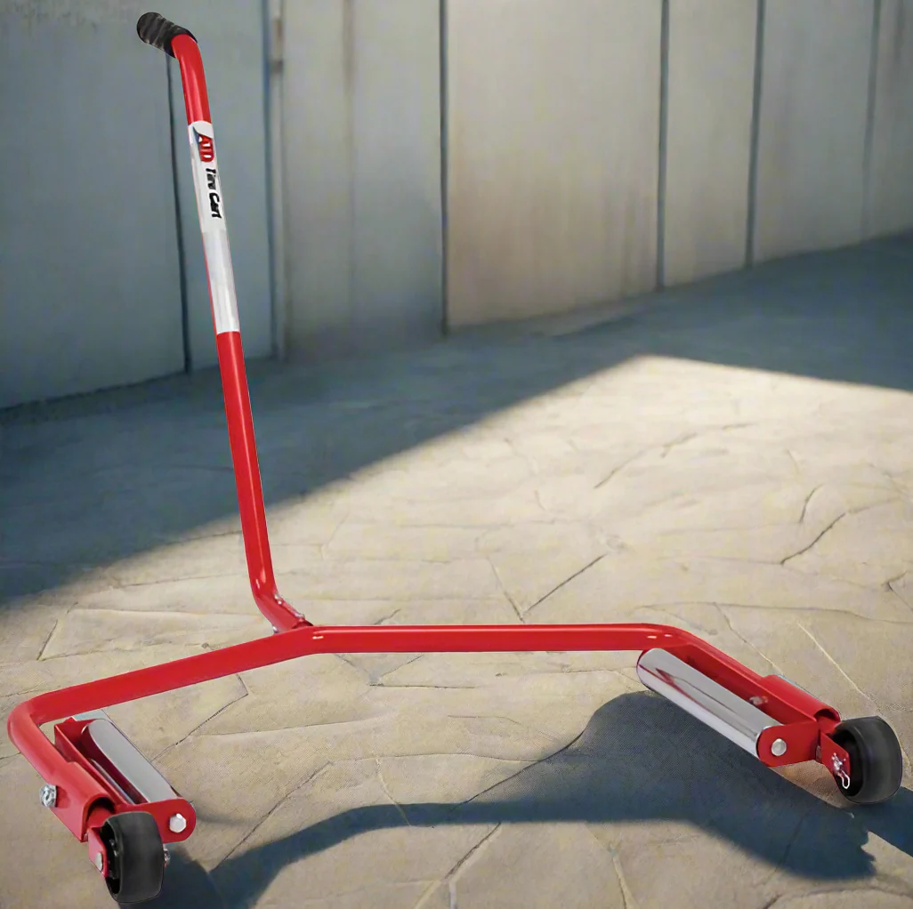 Truck Tire Changing Dolly Cart – 300 LB Capacity for 36–48" Tires - AT8055