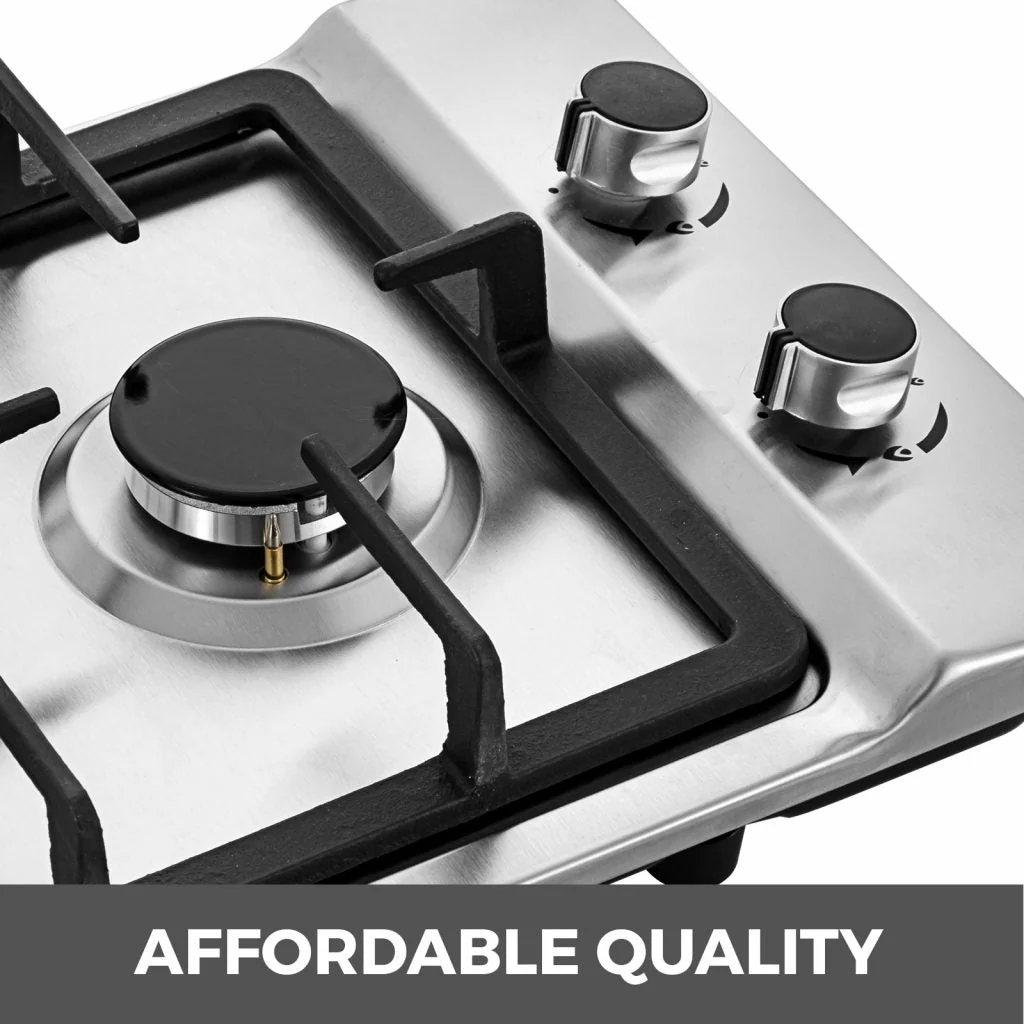 Two-Burner Portable Gas Stove with Electronic Ignition – RV & Camping Cooktop 1228801 - Image 3