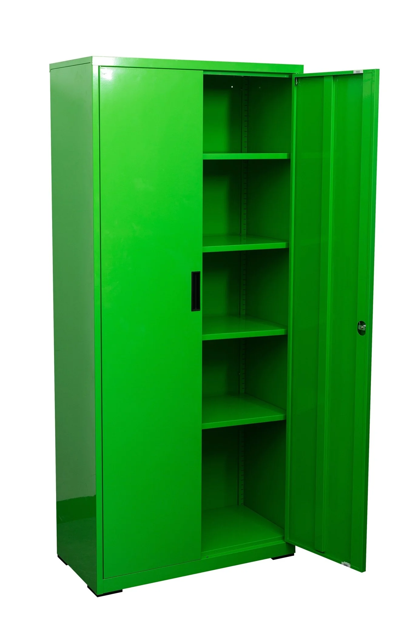 Two Door Metal Storage Cabinet – Lockable with Adjustable Shelves - Image 36