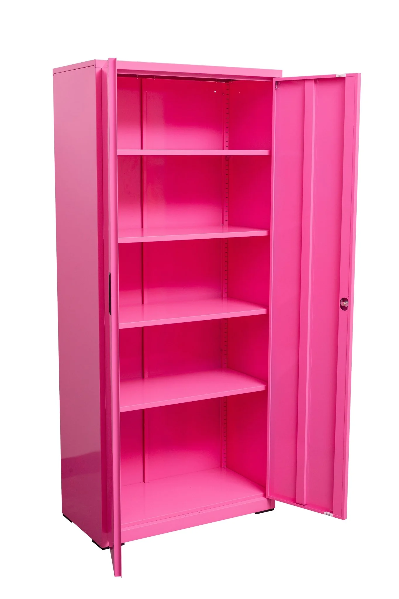 Two Door Metal Storage Cabinet – Lockable with Adjustable Shelves - Image 55