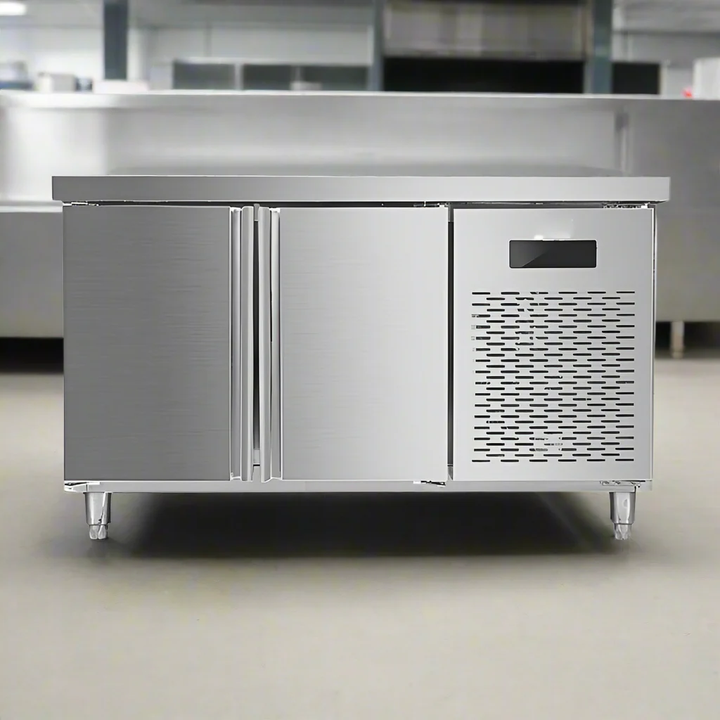 Stainless Steel Undercounter Fridge & Freezer Workbench – Commercial Dual Unit | Model PLS18N2 - Image 3