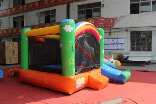 Unicorn Bouncy Castle & Slide Combo – 18 oz Vinyl with Blower | Model QB299 - Image 10
