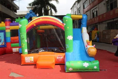 Unicorn Bouncy Castle & Slide Combo – 18 oz Vinyl with Blower | Model QB299 - Image 6