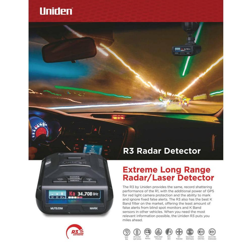 Uniden Extremely Long-Range Radar Detector/Laser Detector with GPS - Image 3