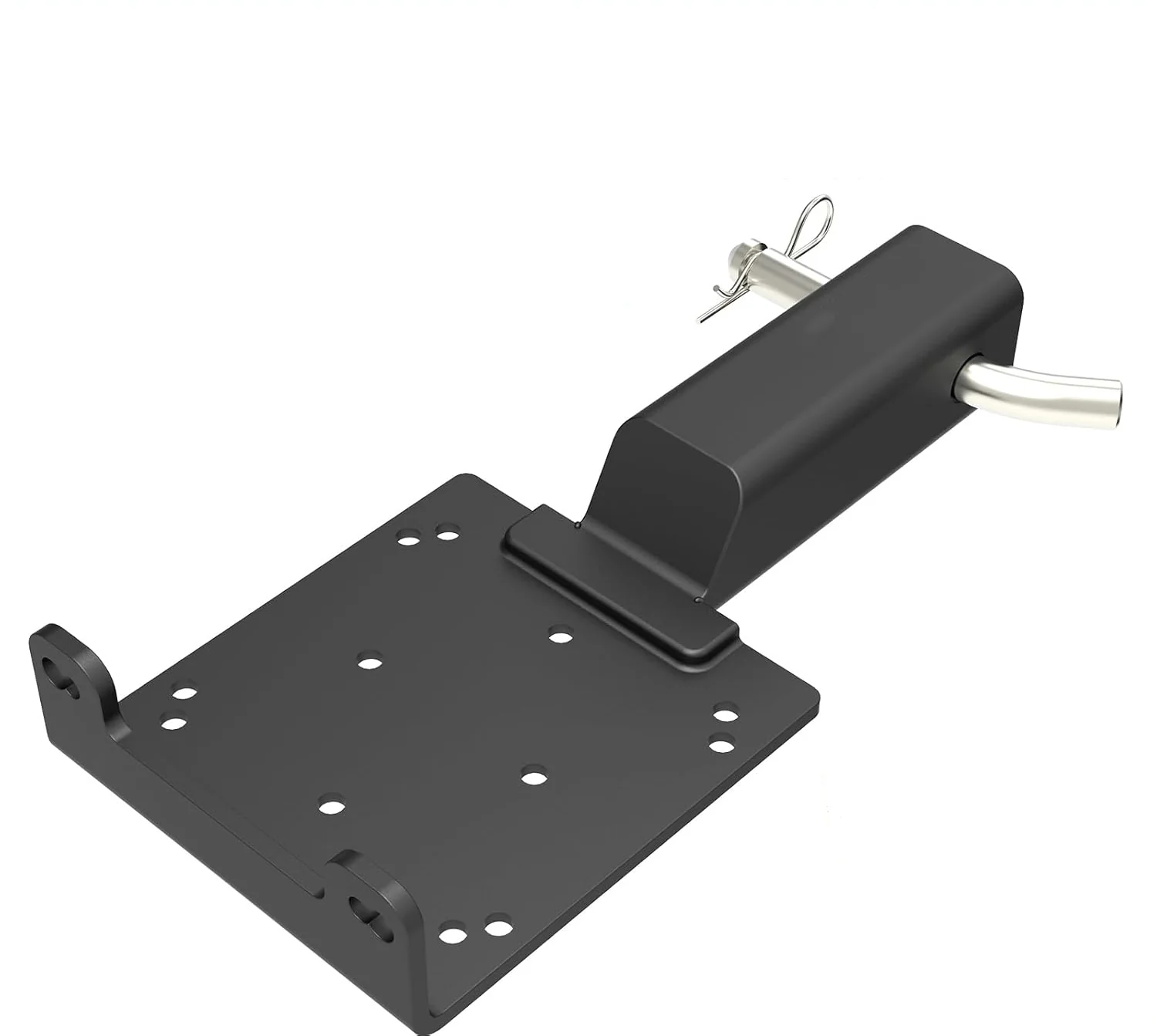 Universal 2 Hitch Winch Mount Plate for ATV UTV Truck Tractor – 3600 lb Capacity WMP01905 - Image 2