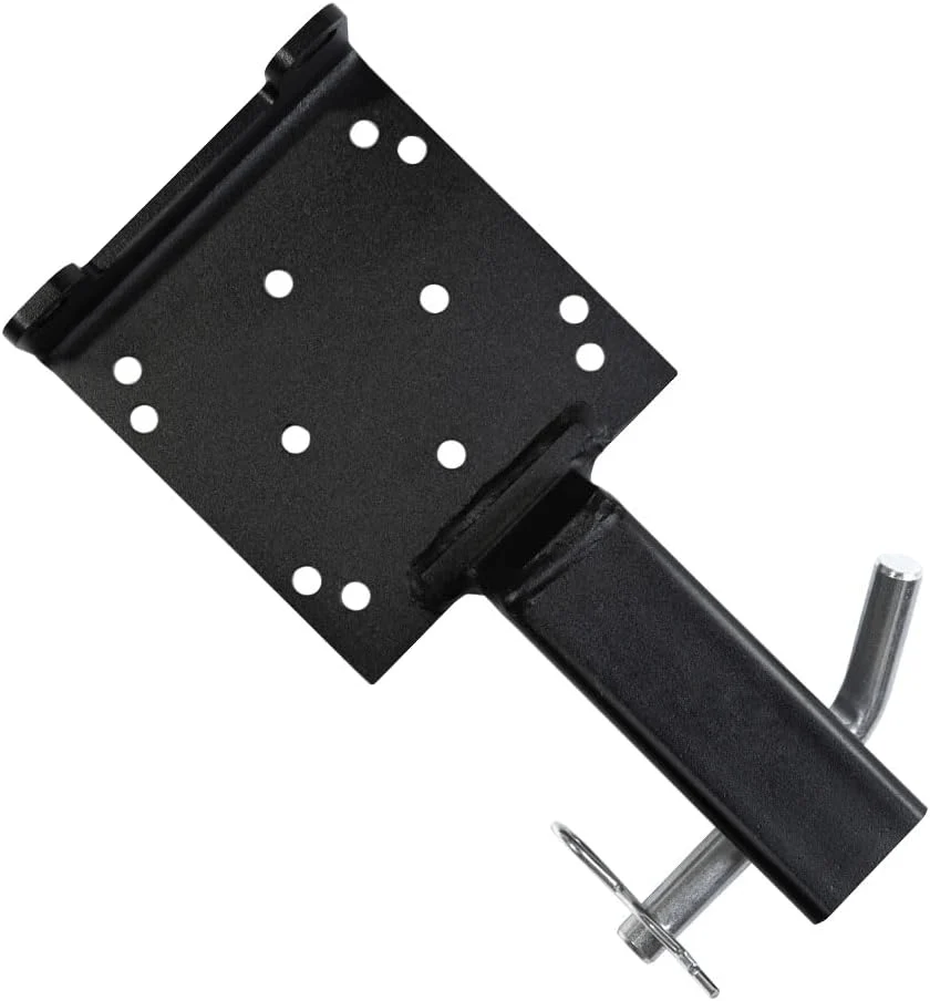 Universal 2 Hitch Winch Mount Plate for ATV UTV Truck Tractor – 3600 lb Capacity WMP01905 - Image 3