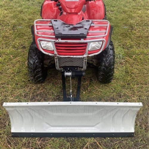 Universal ATV Snow Plow – 48" Adjustable Steel Blade with Mounting Kit (Model 1215501)