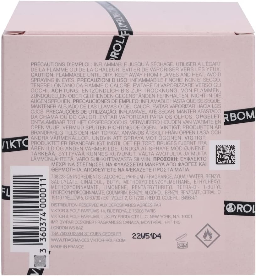 Viktor & Rolf Eau de Parfum Spray-Flowerbomb - 1.70 oz - Image 4