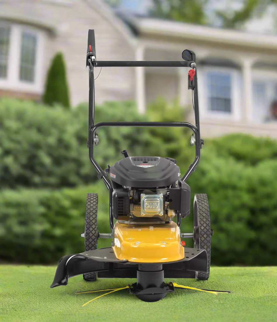 New Walk-Behind Wheeled String Trimmer – Heavy-Duty Grass & Weed Cutter 814541 - Image 2