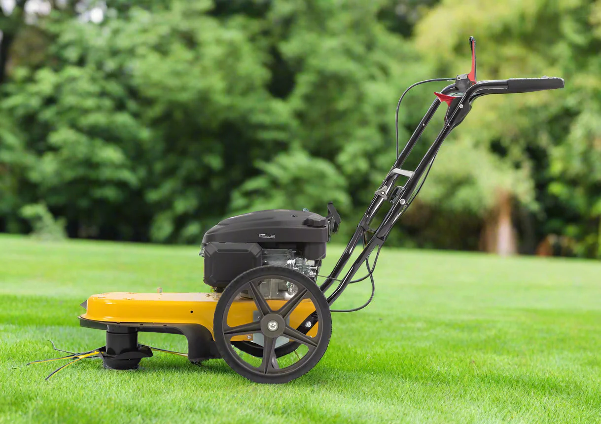 New Walk-Behind Wheeled String Trimmer – Heavy-Duty Grass & Weed Cutter 814541 - Image 5