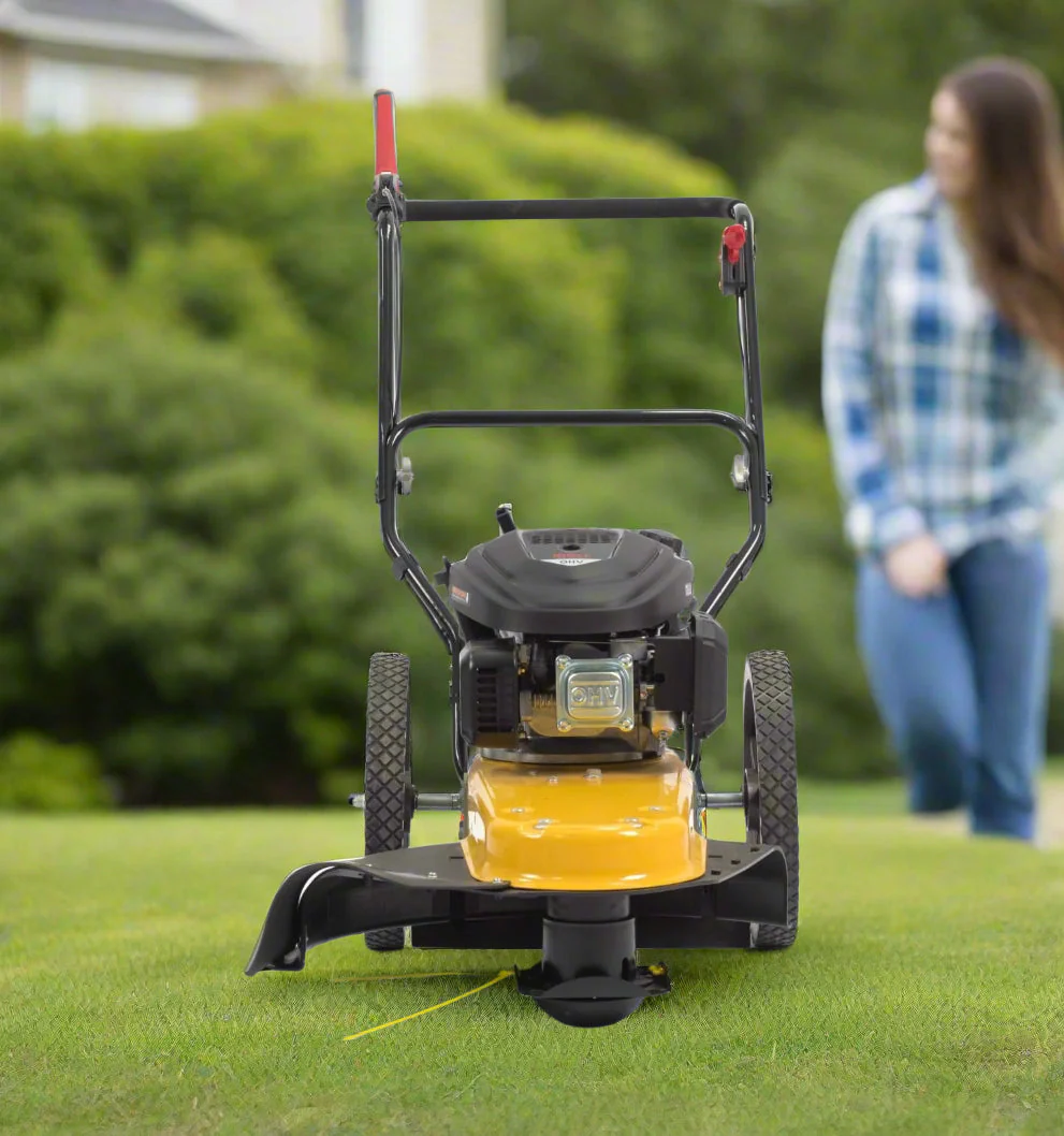 New Walk-Behind Wheeled String Trimmer – Heavy-Duty Grass & Weed Cutter 814541 - Image 7