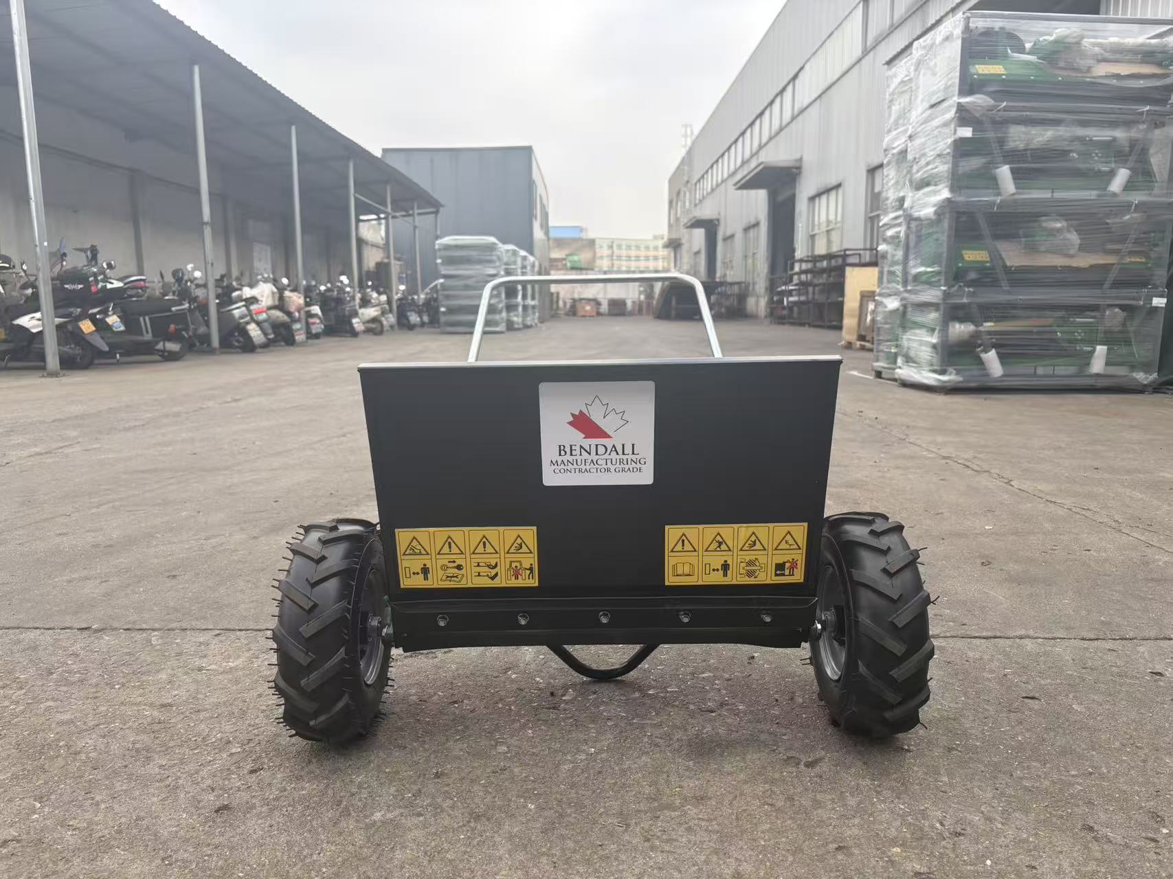 Walk-Behind Sand & Fertilizer Spreader Heavy Duty Hand Push – TSS71 - Image 5