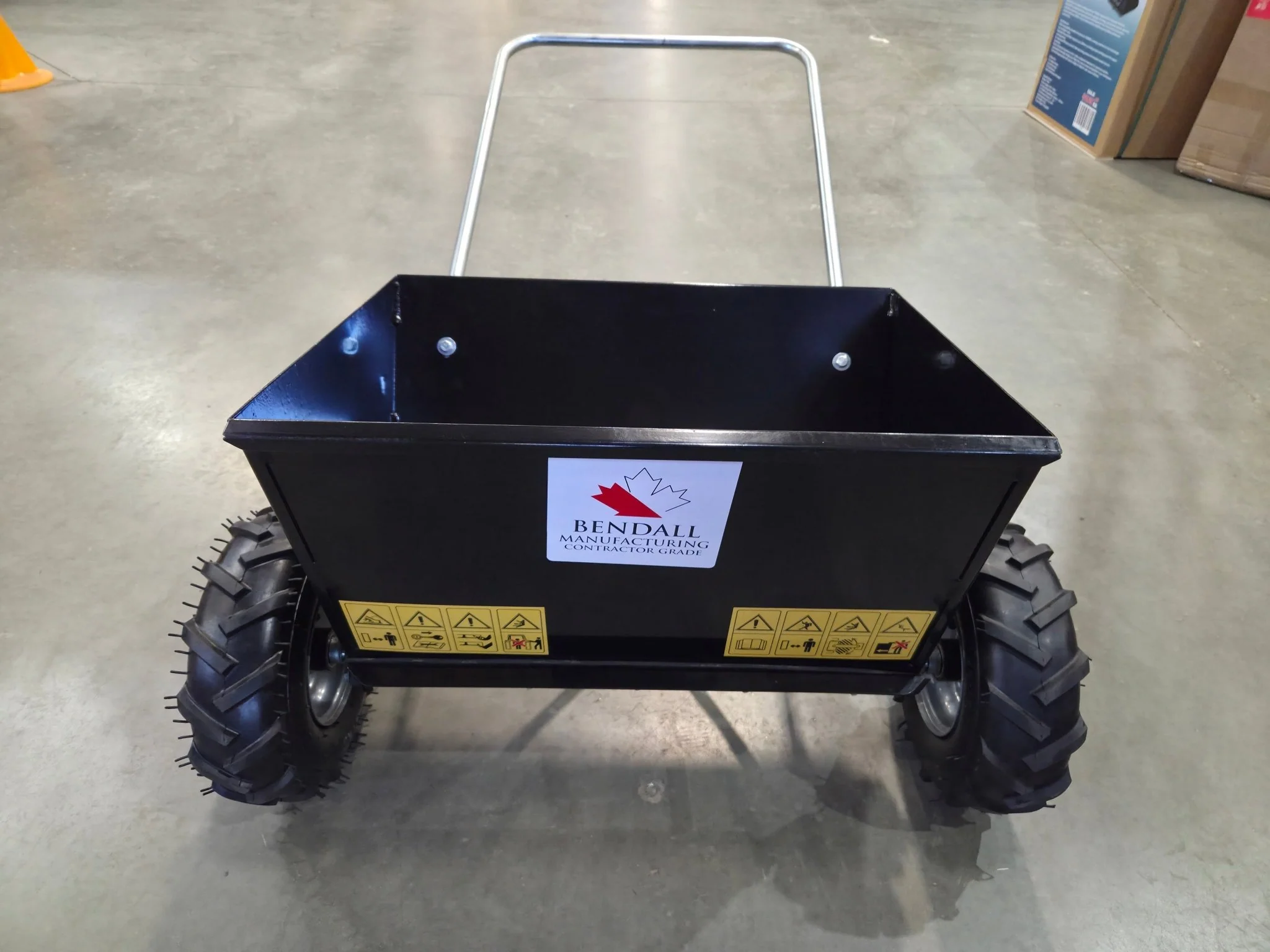 Walk-Behind Sand & Fertilizer Spreader Heavy Duty Hand Push – TSS71 - Image 8