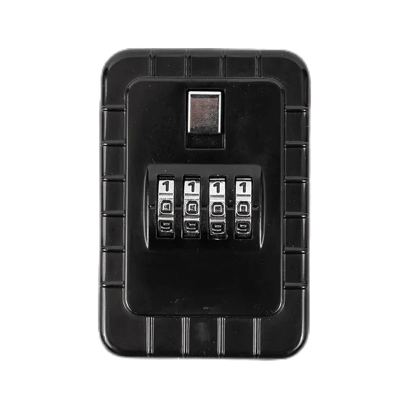 Wall Mounted Key Safe Lock Box Zinc Alloy Outdoor Security 3.5″×2.4″×1.5″ M8961