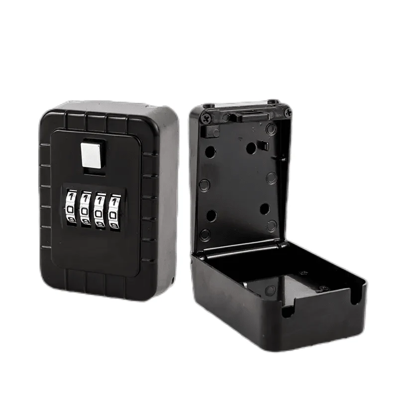 Wall Mounted Key Safe Lock Box Zinc Alloy Outdoor Security 3.5″×2.4″×1.5″ M8961 - Image 2