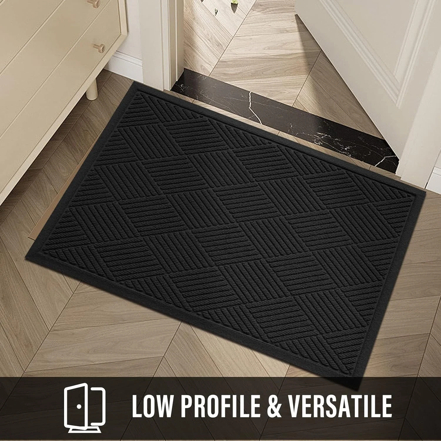 Wavey Anti-Slip Floor Mats – Heavy-Duty Indoor/Outdoor Entry Mats in 24″×35″ & 47″×28″ Sizes - Image 2