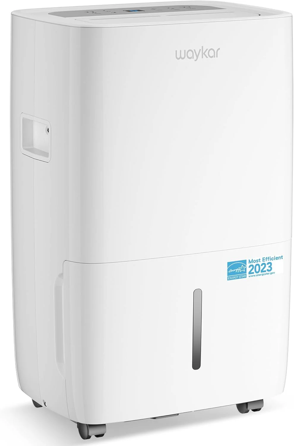 Waykar 120 Pints Energy Star Dehumidifier for Spaces up to 5,000 Sq. Ft at Home, in Basements and Large Rooms with Drain Hose and 1.14 Gallons Water Tank (JD025CE-120)