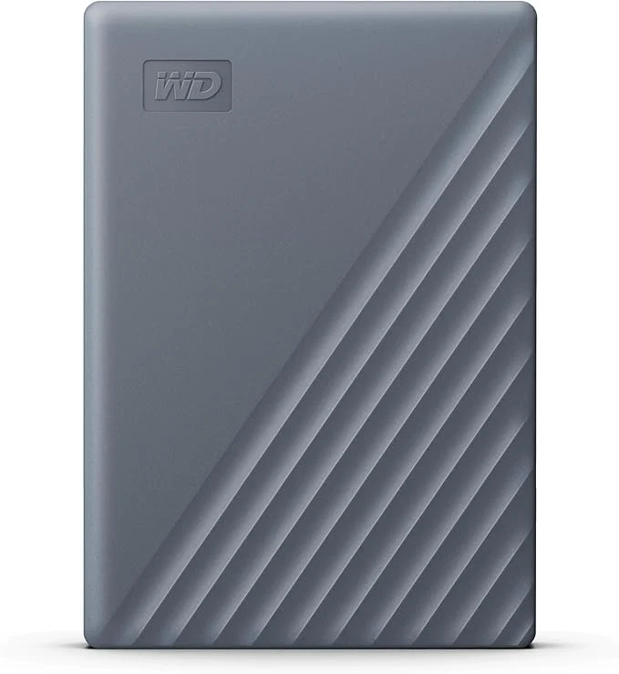 WD My Passport 2TB Portable External Hard Drive with USB-C and USB-A