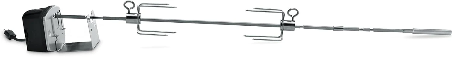 Weber 7652 Rotisserie for Use with Genesis II & II LX 2 & 3 Burner 300 Series Grills