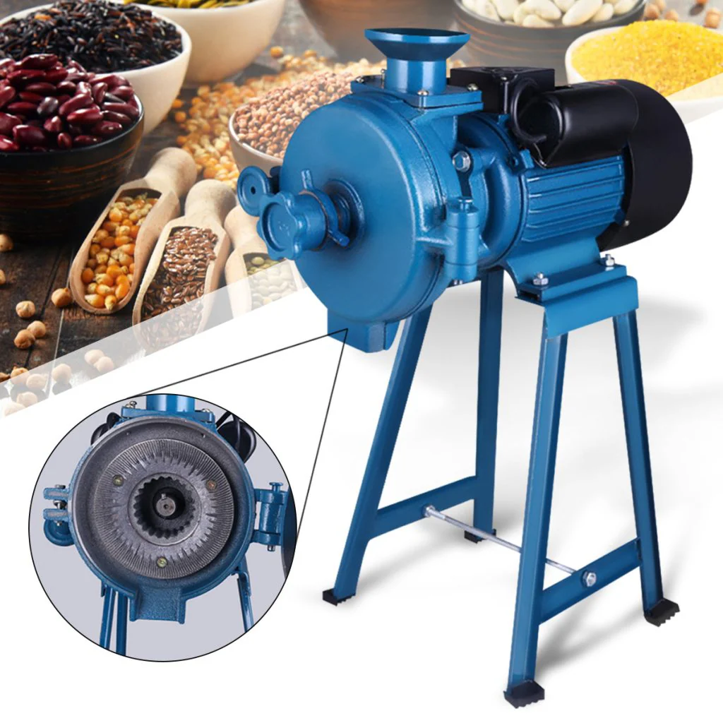 New Wet and Dry Flour Grain Grinding Machine – Electric Mill Grinder for Rice, Corn, Spices & More B35924 - Image 3