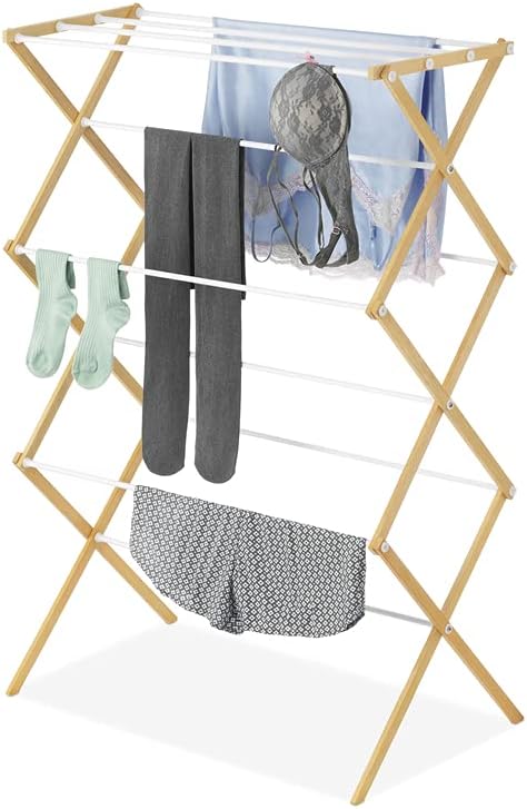 Whitmor Drying Rack, Hardwood, Wood