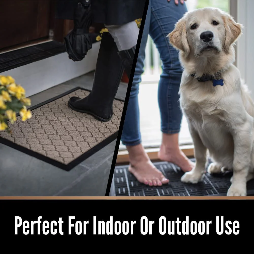 Wipe Your Paws Door Mat – 29x17" Entry Rug 728WPM - Image 3