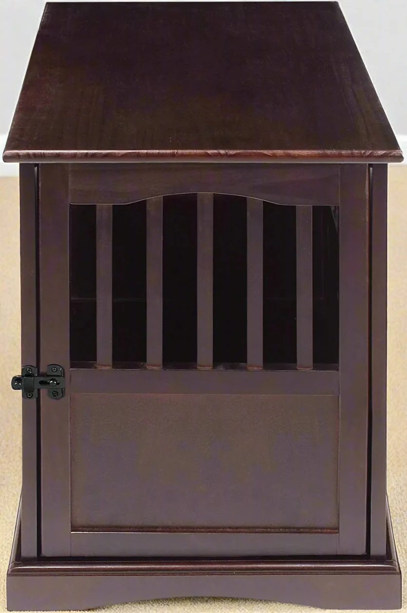NEW Wooden Dog Cage & Pet Crate End Table – Stylish Indoor Kennel Furniture for Dogs 4112021 - Image 15