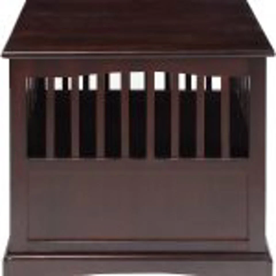 NEW Wooden Dog Cage & Pet Crate End Table – Stylish Indoor Kennel Furniture for Dogs 4112021 - Image 4