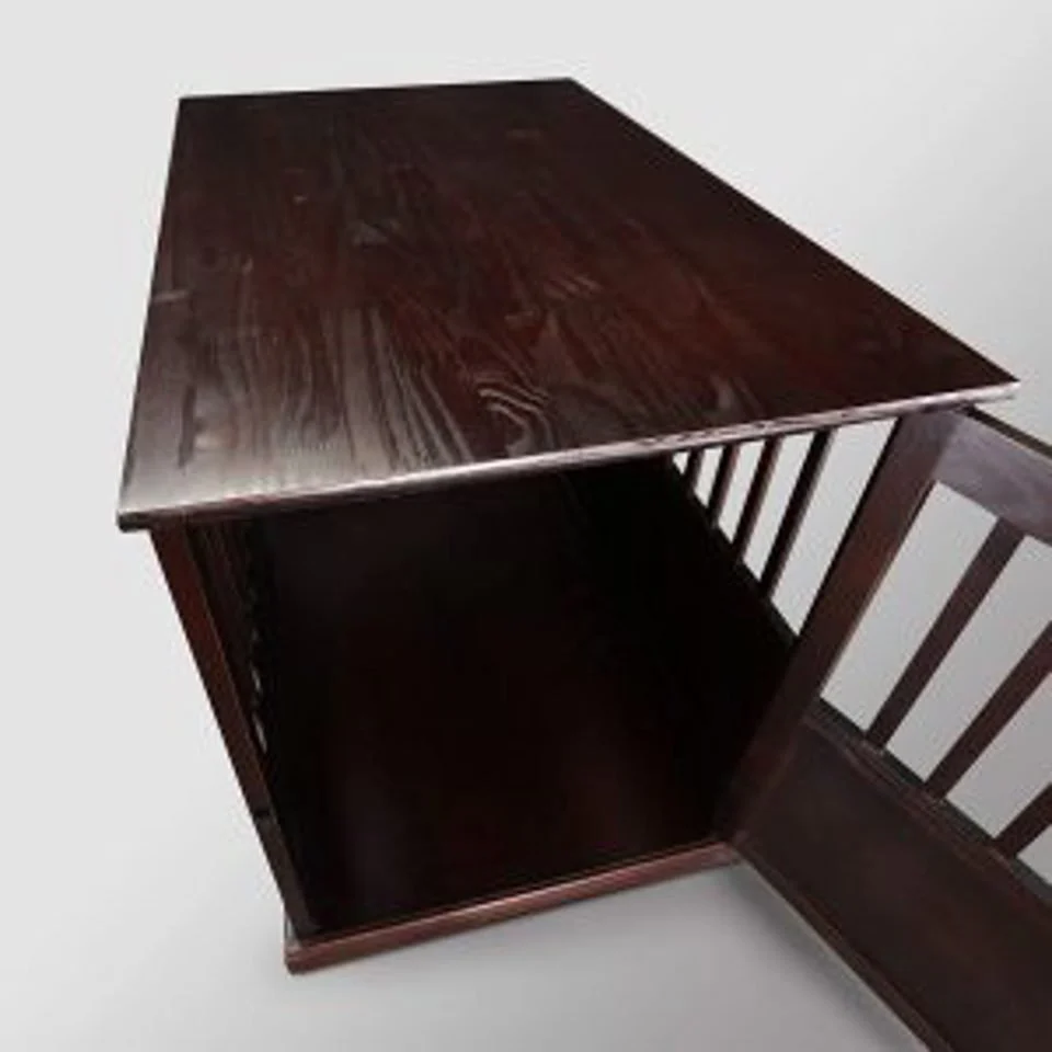 NEW Wooden Dog Cage & Pet Crate End Table – Stylish Indoor Kennel Furniture for Dogs 4112021 - Image 8