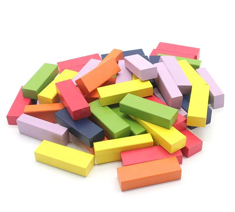 Wooden Stacking Blocks Game – 54 Piece Birch Wood Tower Game for Family & Party Fun | 4J82KM