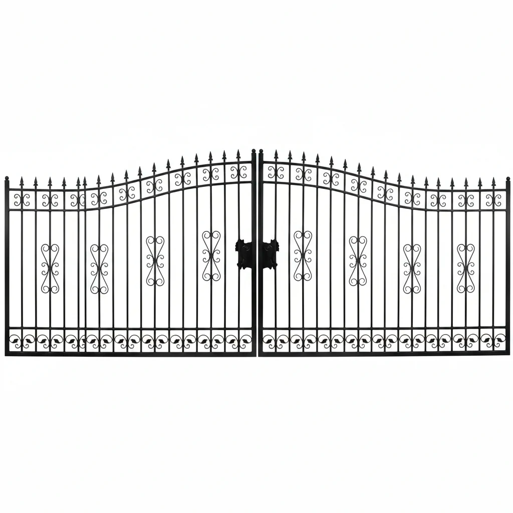 Wrought Iron Driveway Entry Gates – Durable & Decorative, Available in Multiple Sizes & Styles - Image 13