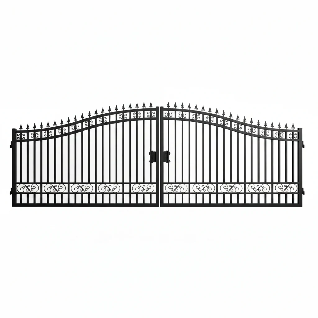 Wrought Iron Driveway Entry Gates – Durable & Decorative, Available in Multiple Sizes & Styles - Image 18
