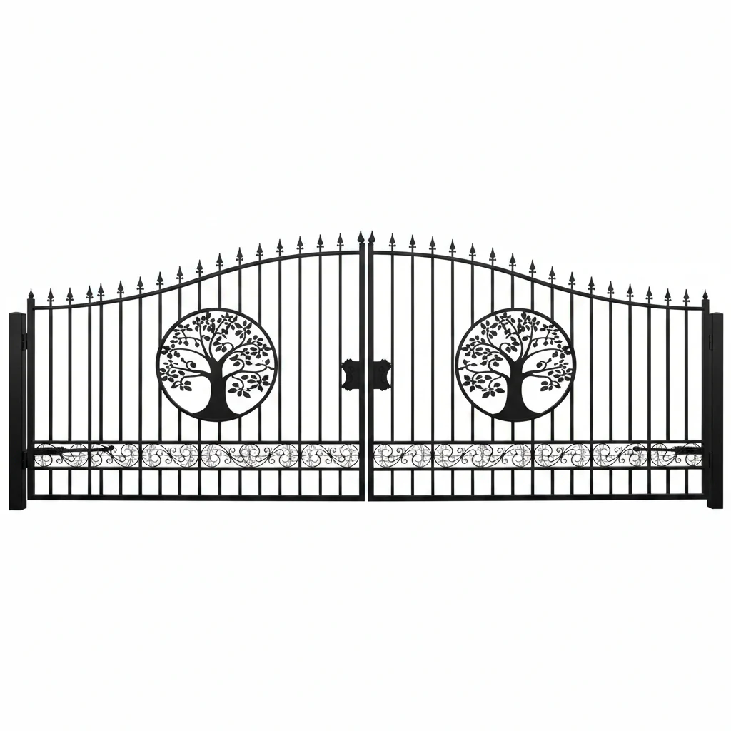 Wrought Iron Driveway Entry Gates – Durable & Decorative, Available in Multiple Sizes & Styles - Image 2