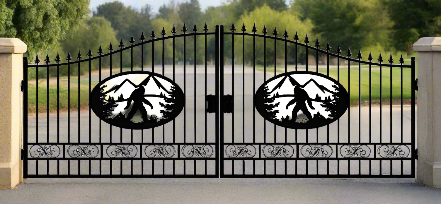 Wrought Iron Driveway Entry Gates – Durable & Decorative, Available in Multiple Sizes & Styles - Image 3