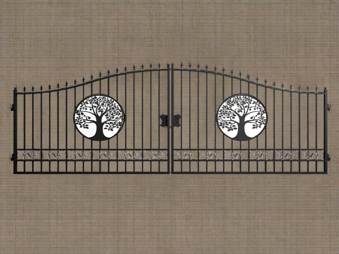 Wrought Iron Driveway Entry Gates – Durable & Decorative, Available in Multiple Sizes & Styles - Image 4