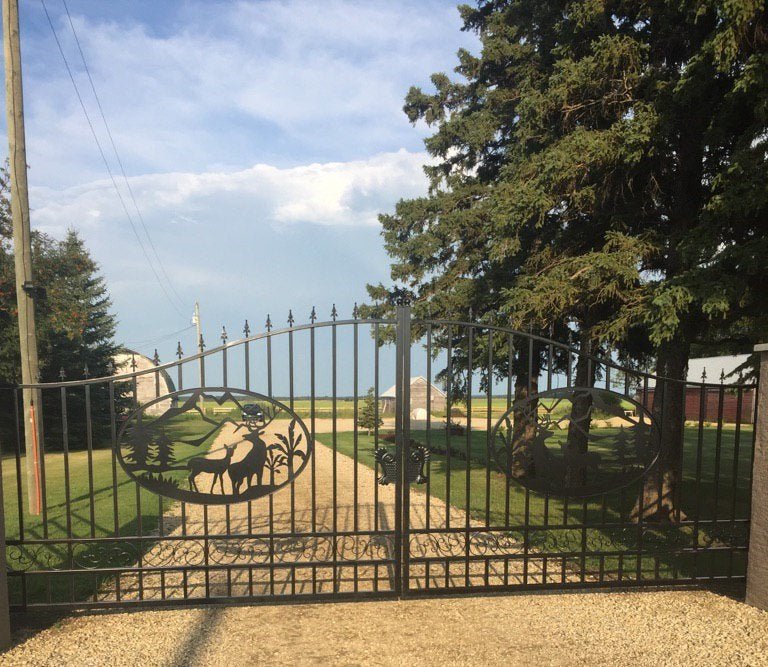 Wrought Iron Driveway Entry Gates – Durable & Decorative, Available in Multiple Sizes & Styles - Image 7