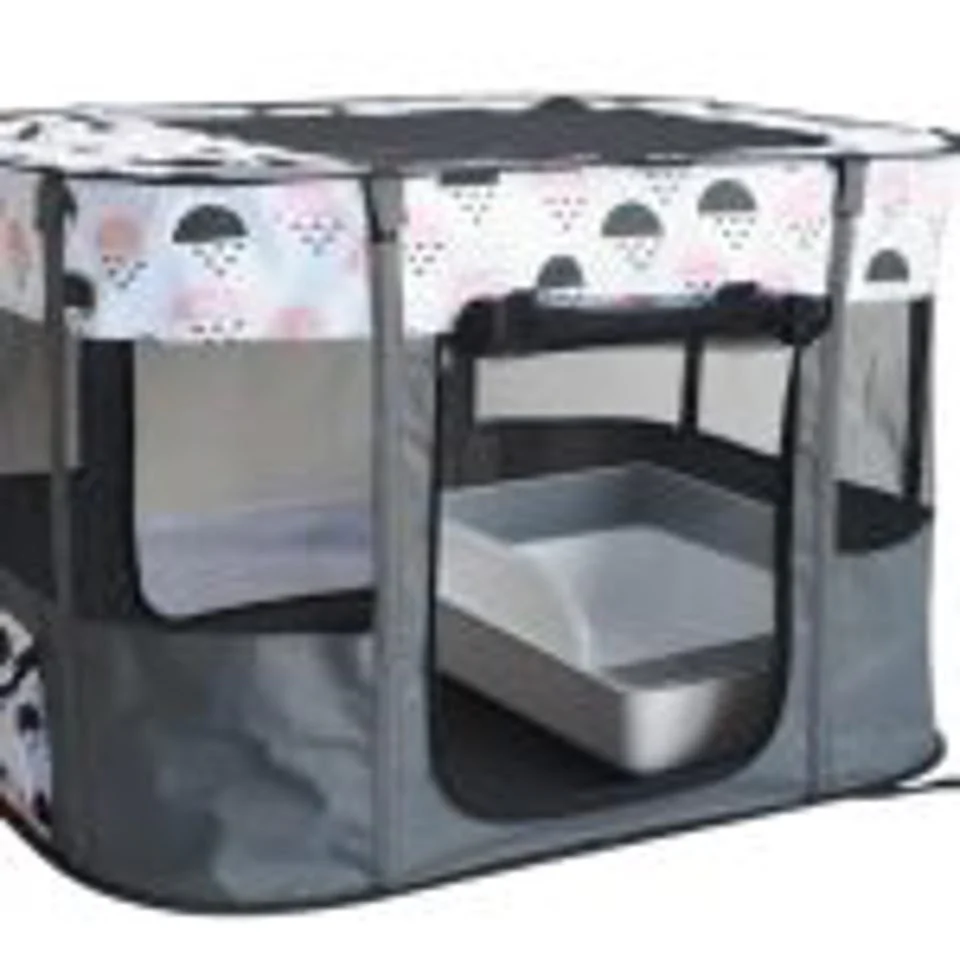 NEW XL Foldable Pet Crate House – Portable Dog Kennel for Indoor & Outdoor Use 917607 - Image 15