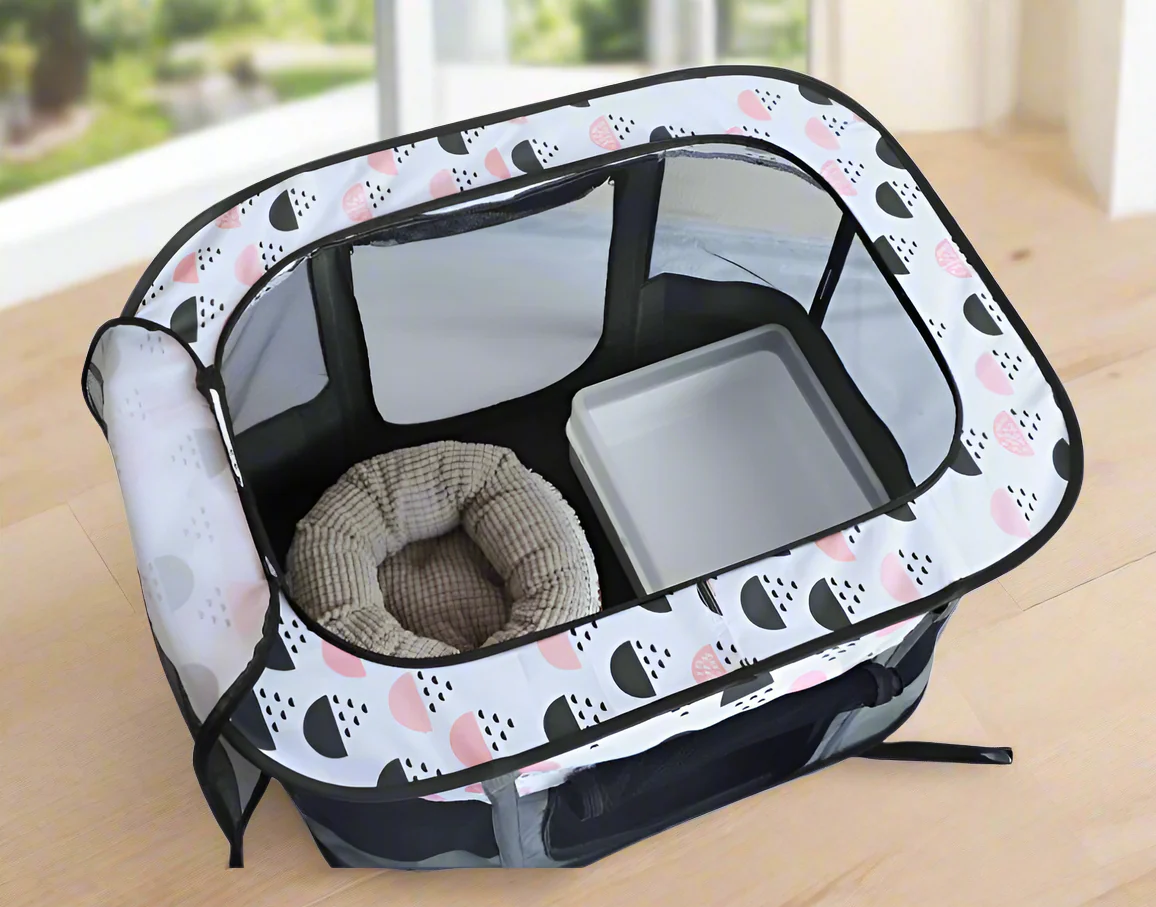 NEW XL Foldable Pet Crate House – Portable Dog Kennel for Indoor & Outdoor Use 917607 - Image 4