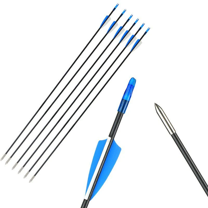 Youth Archery Bow Set with Sight, Arm Guard, Quiver & 9 Fiberglass Arrows, 40cm Targets Included – C03SET - Image 3