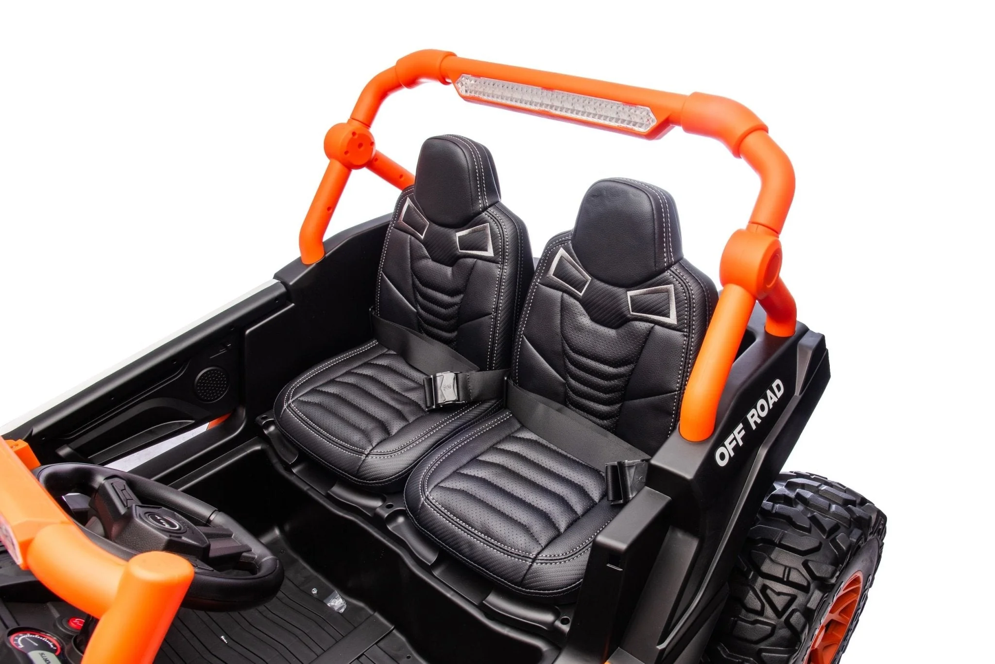ZFORCE RZR Turbo 24V Ride-On Buggy – 2-Seater UTV with 4x795W Motors, 15 km/h Speed, MP4, Leather Seats, EVA Tires & Remote Control - Image 29