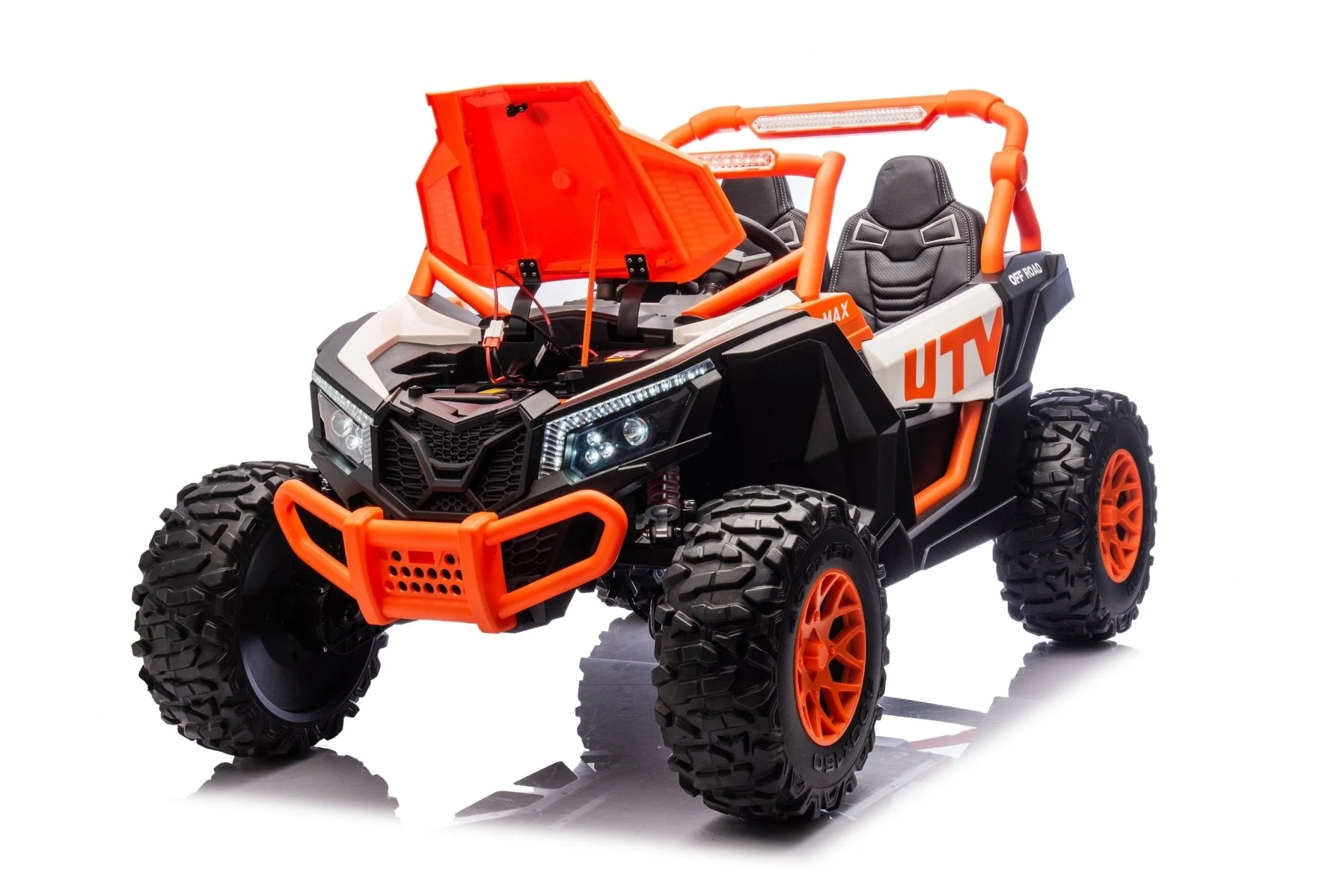 ZFORCE RZR Turbo 24V Ride-On Buggy – 2-Seater UTV with 4x795W Motors, 15 km/h Speed, MP4, Leather Seats, EVA Tires & Remote Control - Image 6